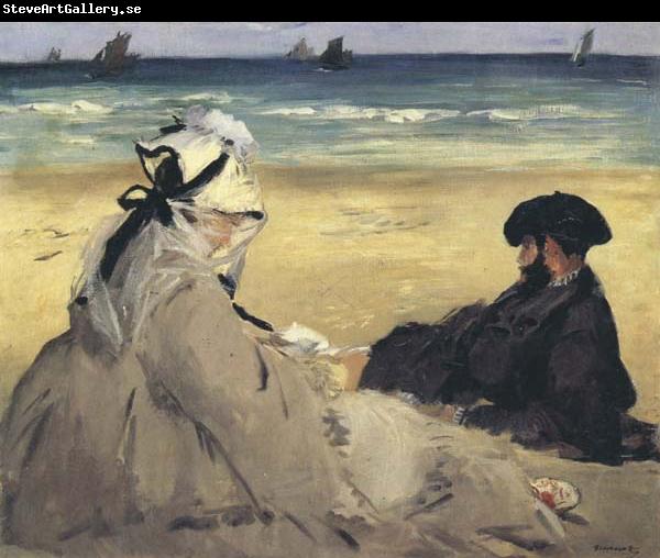 Edouard Manet At the Beach (mk40)